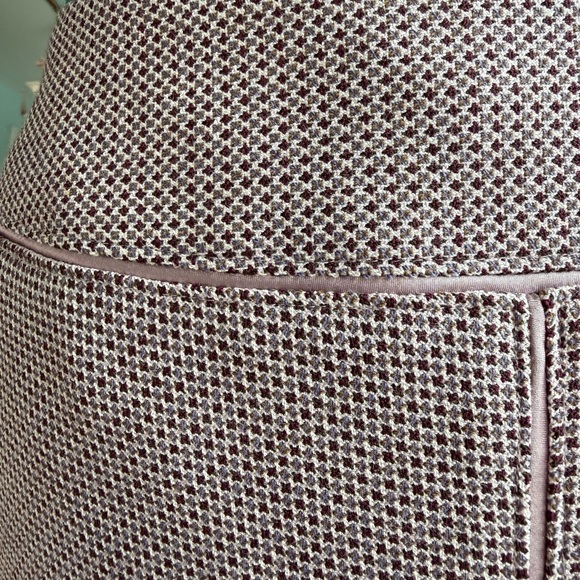 Ann Taylor Cream A-Line Skirt - Picture 9 of 10